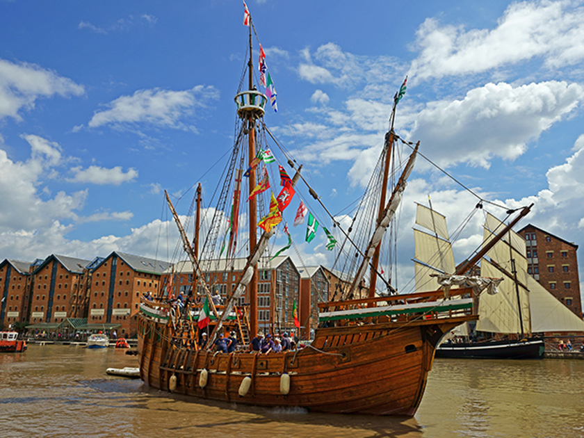 Gloucester Tall Ships Festival 2022 at Gloucester Docks